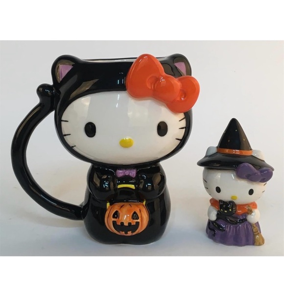 Blue Sky Clayworks Hello Kitty Halloween Figural Mug and Figurine Gift Set - Picture 2 of 7